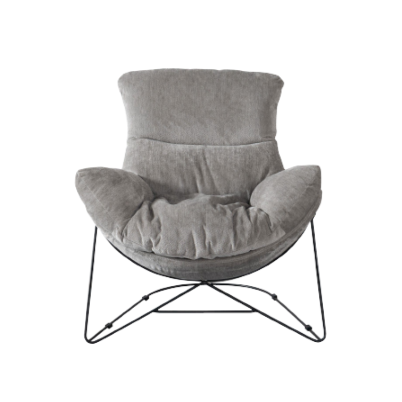 Arc Line Fabric Single Chair, , large